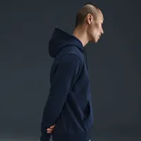 Nike Club чоловічі Pullover Fleece Толстовка з капюшоном блакитний