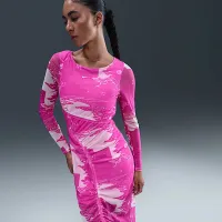 Nike Serena Williams Design Crew жіноча Mesh Midi Костюм Pink
