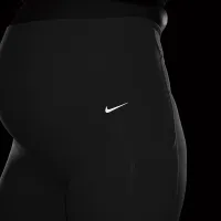 Nike Zenvy (M) жіноча Gentle-Support З високою талією 7/8 лосіни з кишенями(Maternity) колір зелений