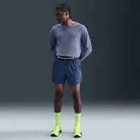Nike Stride чоловічі Dri-FIT Running Waffle Crew блакитний