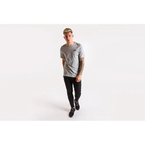 Nike Sportswear Club мужские футболка цвет серый