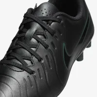 Nike Jr. Tiempo Legend 10 Club Little/Big детские Multi-Ground Low-Top футбольные бутсы цвет черный