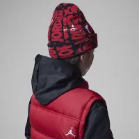Nike Jordan Big детские 2-Piece Beanie набор цвет красный