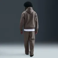 Nike Solo Swoosh чоловічі Pullover Толстовка з капюшоном колір сірий