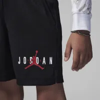Nike Jordan Essentials Little детские Graphic Mesh шорты цвет черный