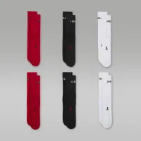 Nike Jordan Everyday Crew шкарпетки (6 пар) різнокольорові