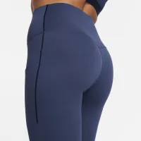 Nike Universa жіноча Medium-Support З високою талією Full-Length лосіни з кишенямиблакитний