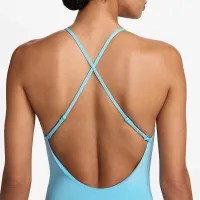 Nike Swim Sneakerkini 2.0 женская Cross-Back One-Piece Swimsuit синий