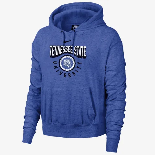 Tennessee State Gym Vintage женская Nike College Толстовка с капюшоном синий