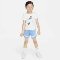 Nike Dry-FIT Fly Crossover Toddler 2-Piece футболка набор синий