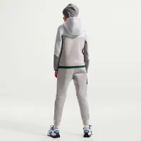 Nike Sportswear Tech Fleece Big детские Full-Zip Толстовка с капюшоном цвет серый