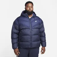 Nike Windrunner PrimaLoft® мужские Storm-FIT Hooded Puffer Куртка синий