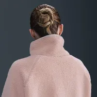 Nike Sportswear женская High-Pile Fleece Куртка Pink