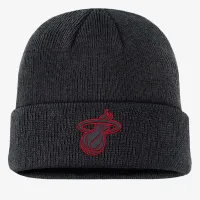 Nike Miami Heat Terra City Edition Nika NBA Beanie колір чорний
