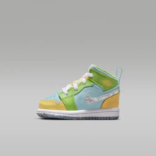 Nike Jordan 1 Mid SE Baby/Toddler взуття Blue