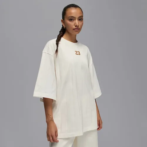 Nike Jordan Brooklyn жіноча Loose-Fit Top колір білий