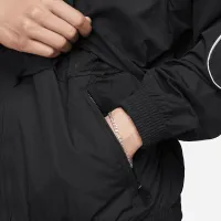 Nike Sportswear Solo Swoosh мужские Woven Track Куртка цвет черный