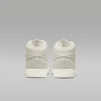 Nike Air Jordan 1 Mid SE Craft Big детские Кроссовки цвет коричневый