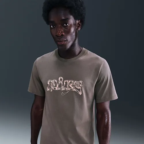 Nike мужские футболка цвет серый