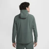 Nike Unlimited мужские Water-Repellent Hooded Versatile Куртка цвет зеленый
