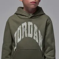 Nike Jordan MVP Little детские 2-Piece Fleece Pullover Толстовка с капюшоном набор цвет зеленый