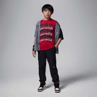 Nike Jordan Big дитячі 3K футболка колір червоний