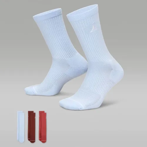 Nike Jordan Everyday Crew шкарпетки (3 пар) різнокольорові