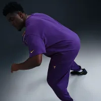 Nike Kobe Therma-FIT баскетбольные Pants цвет фиолетовый