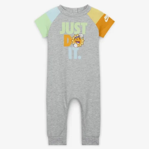 Nike KSA Baby (0-9M) Romper цвет серый