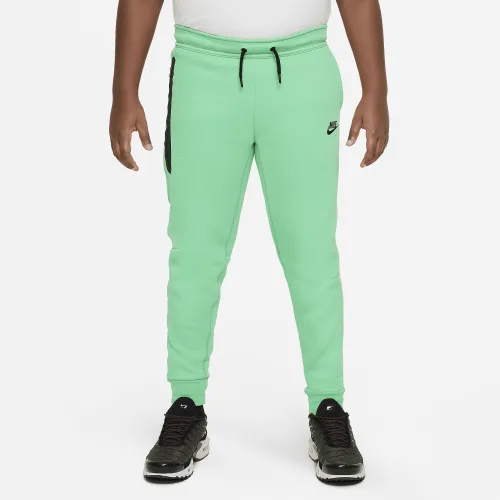 Nike Sportswear Tech Fleece Big дитячі (для хлопчиків) Pants (Extended Size) колір зелений