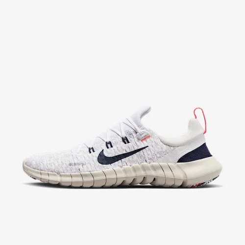 Nike Free Run 5.0 мужские Road Running Кроссовки цвет белый