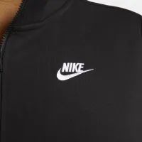 Nike Sportswear Club Fleece жіноча 1/2-Zip світшот (великі розміри) колір чорний