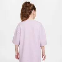 Nike Sportswear Big дитячі (Girls') оверсайз футболка колір фіолетовий