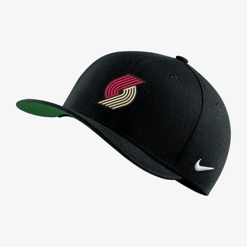 Portland Trail Blazers City Edition Nike NBA Swoosh Flex Cap цвет черный