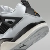 Nike Jordan 4 Retro Little дитячі Кросівки колір сірий