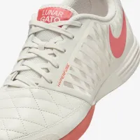 Nike Lunargato II Indoor/Court Low-Top Soccer Кроссовки цвет серый