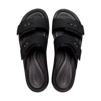 Шлёпанцы Crocs Brooklyn Buckle 207431-001 - Черные