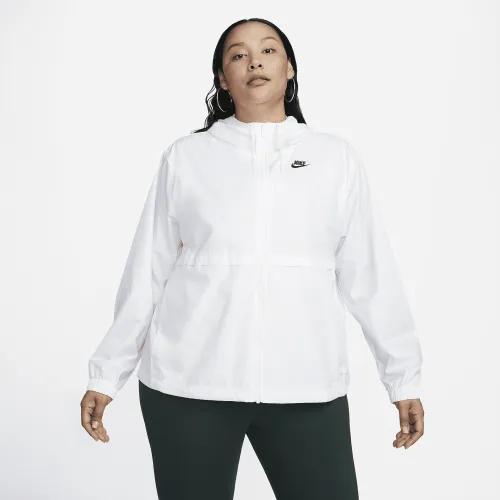 Nike Sportswear Essential Repel жіноча Woven Куртка (великі розміри) колір білий