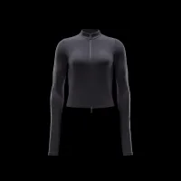 Nike Zenvy женская Dri-FIT Full-Zip Long-Sleeve Top цвет черный