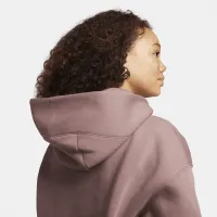 Nike Sportswear Phoenix Fleece жіноча оверсайз Pullover Толстовка з капюшоном колір фіолетовий