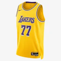 Los Angeles Lakers Icon Edition 2022/23 чоловічі Nike Dri-FIT NBA Swingman Jersey Yellow