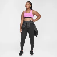 Nike One Big дитячі (Girls') Dri-FIT З високою талією лосіни (Extended Size) колір чорний
