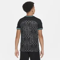 LeBron x Liverpool FC Stadium Big дитячі Nike Dri-FIT Replica Soccer Jersey колір чорний