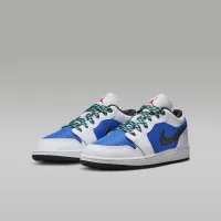 Nike Air Jordan 1 Low SE Big детские Кроссовки цвет белый