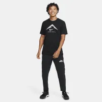 Nike Dri-FIT мужские Trail Running футболка цвет черный
