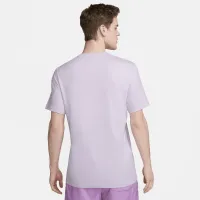 Nike Sportswear Swoosh чоловічі футболка колір фіолетовий