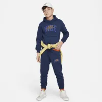 Nike Sportswear Club Fleece Big дитячі Pullover Толстовка з капюшоном блакитний