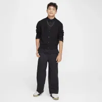 Nike Sportswear Metro Ground Big дитячі Cardigan колір чорний
