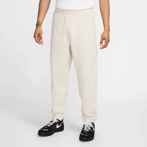 Nike Solo Swoosh чоловічі Fleece Pants колір сірий