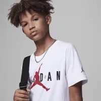 Nike Jordan Big детские футболка цвет белый